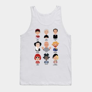 9 of the Greatest Painters of All Time Tank Top